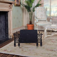 Load image into Gallery viewer, Vintage Gothic Brass Fireplace Fire Grate with Removable Coals
