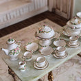 Load image into Gallery viewer, RARE Gudrun Kolenda 21-Piece Floral Porcelain Dinner & Tea Service
