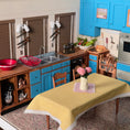 Load image into Gallery viewer, Julia Child's Television Kitchen Replica Room Box by Terry Harville
