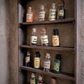 Load image into Gallery viewer, Set of 15 Miniature Witch’s Potion Bottles Halloween Spooky Decor

