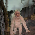 Load image into Gallery viewer, OOAK Ghoulish Mummy Ghost Doll Spooky Hand Sculpted Clay

