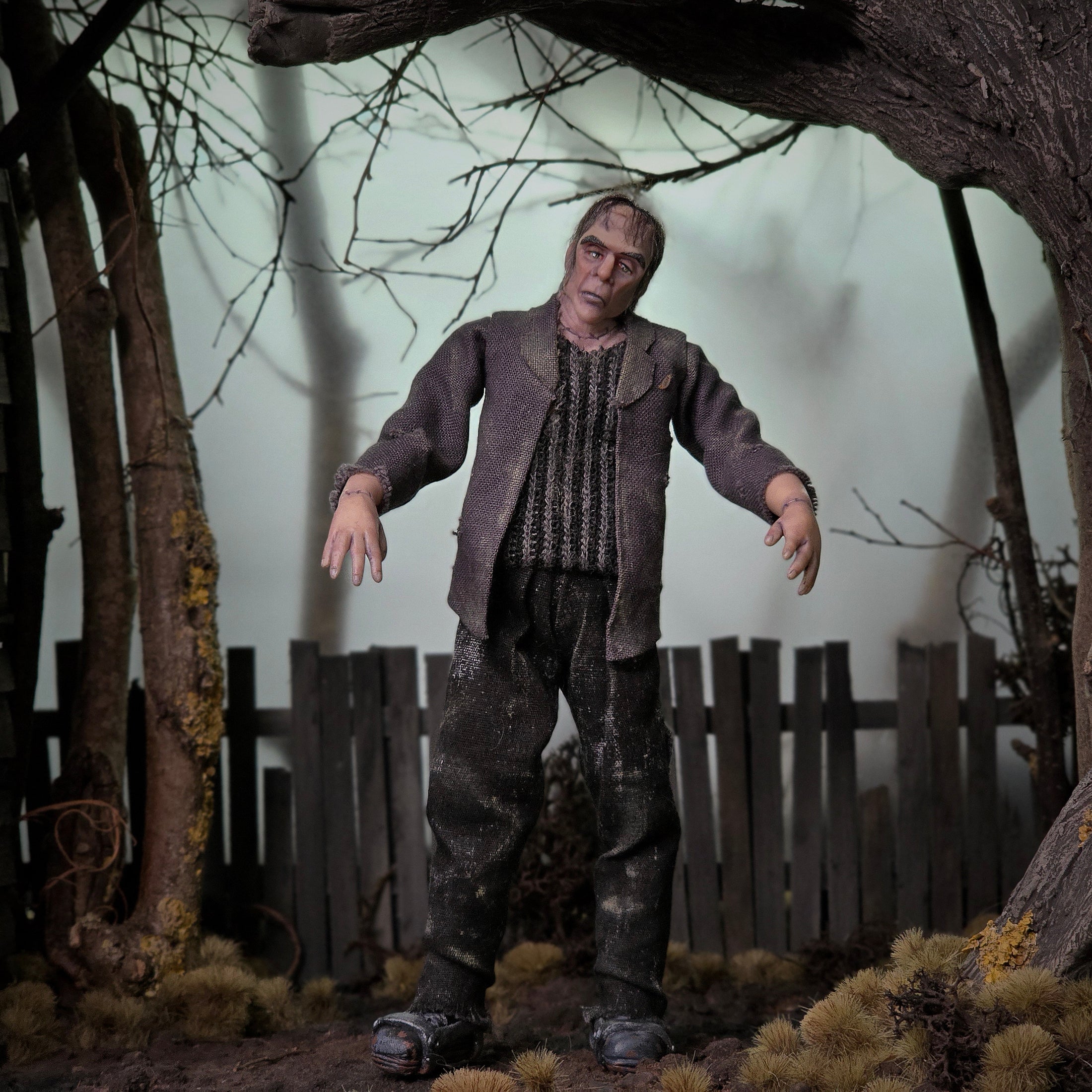 OOAK Sharon Cariola Frankenstein’s Monster Clay Dollhouse Doll