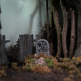 Load image into Gallery viewer, Margene Crossan OOAK Skeleton Rising from the Grave Yard Decor
