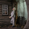 Load image into Gallery viewer, Sharon Cariola OOAK Beetlejuice Hand-Sculpted Clay Dollhouse Doll in 1:12 Scale
