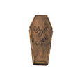 Load image into Gallery viewer, Handcrafted Wooden Coffin Halloween Decor Dollhouse Miniature
