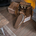 Load image into Gallery viewer, Handcrafted Wooden Coffin Halloween Decor Dollhouse Miniature

