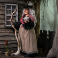 Load image into Gallery viewer, Georgia Marfels Smoking Red Flower Dollhouse Miniature
