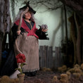 Load image into Gallery viewer, Georgia Marfels Smoking Red Flower Dollhouse Miniature
