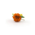 Load image into Gallery viewer, The signed underside of a clay pumpkin, featuring the name 'C. ROHAL 2008' , set against a plain white background.
