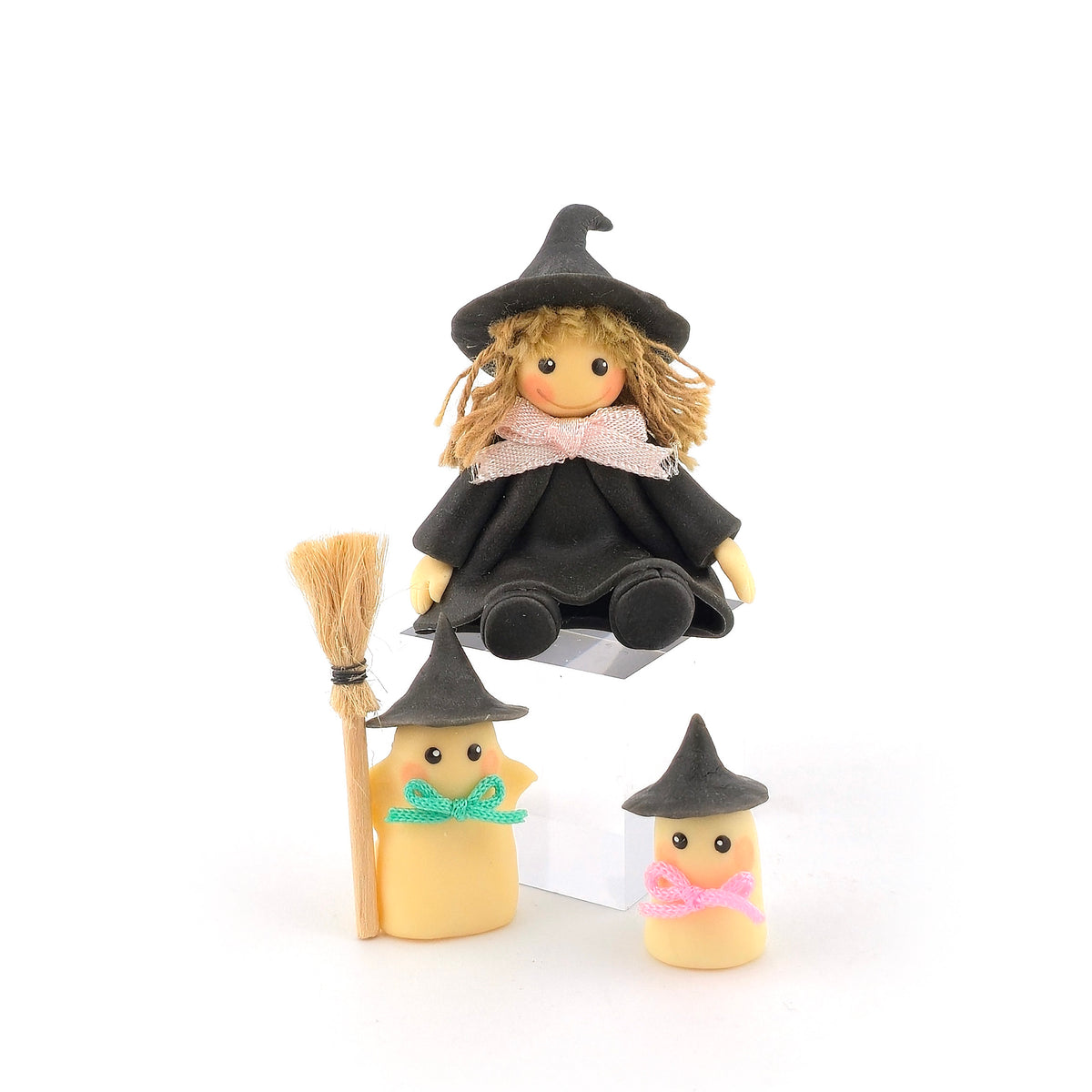 Japanese Ghost Witches and Witch Doll Halloween Decor Set