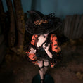 Load image into Gallery viewer, Dana Burton OOAK Halloween Pretty Witch Doll for Magpie Miniatures
