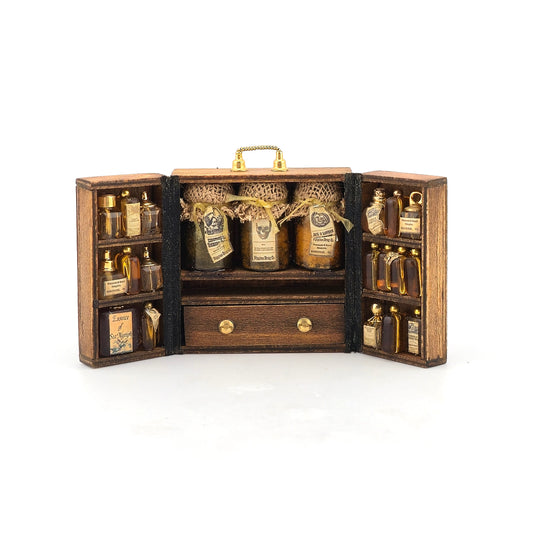 Kim Murdock Doctor’s Traveling Embalming Kit Cabinet Miniature