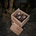 Load image into Gallery viewer, Box of Embalming Fluid Bottles Dollhouse Miniature
