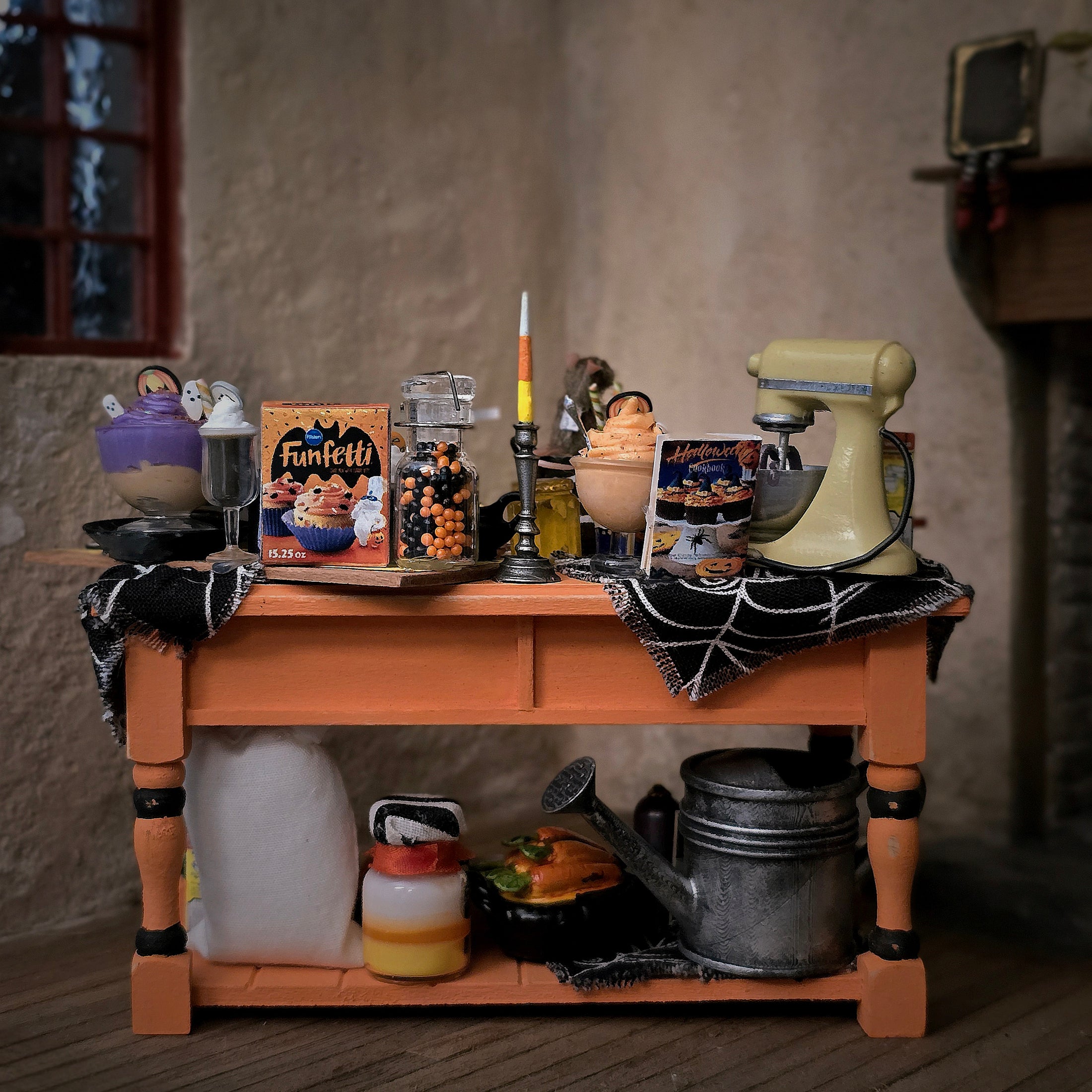Halloween Treat Table Vignette by Bridget McCarty