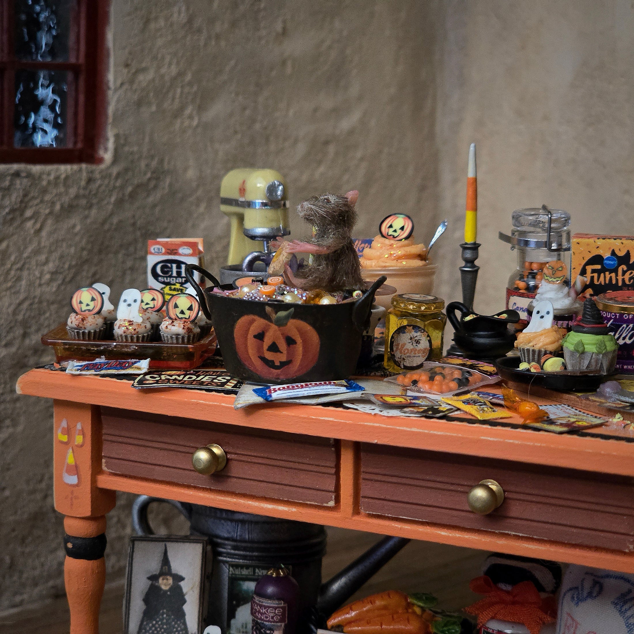 Halloween Treat Table Vignette by Bridget McCarty
