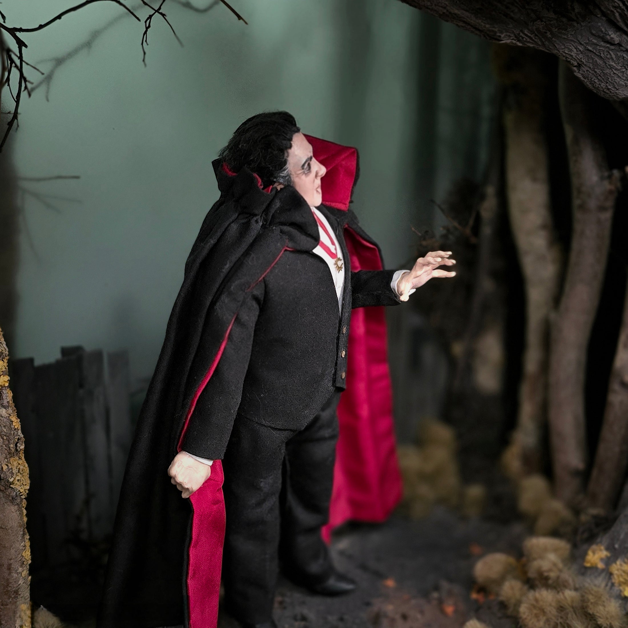 Count Dracula OOAK Original Sculpted Doll by Marcia Backstrom