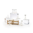 Load image into Gallery viewer, Miniature Laboratory Glassware Collection with Test Tube Racks

