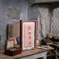 Load image into Gallery viewer, Miniature “Enemy Eyes” Framed Curiosity Dollhouse Wall Art
