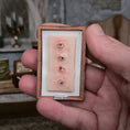 Load image into Gallery viewer, Miniature “Enemy Eyes” Framed Curiosity Dollhouse Wall Art
