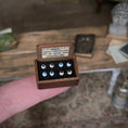 Load image into Gallery viewer, Miniature “Crystalline” Eyeball Display Box Spooky Decor
