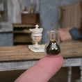 Load image into Gallery viewer, Miniature Leeching Tray and Blood Carafe by Coursien and Dudley
