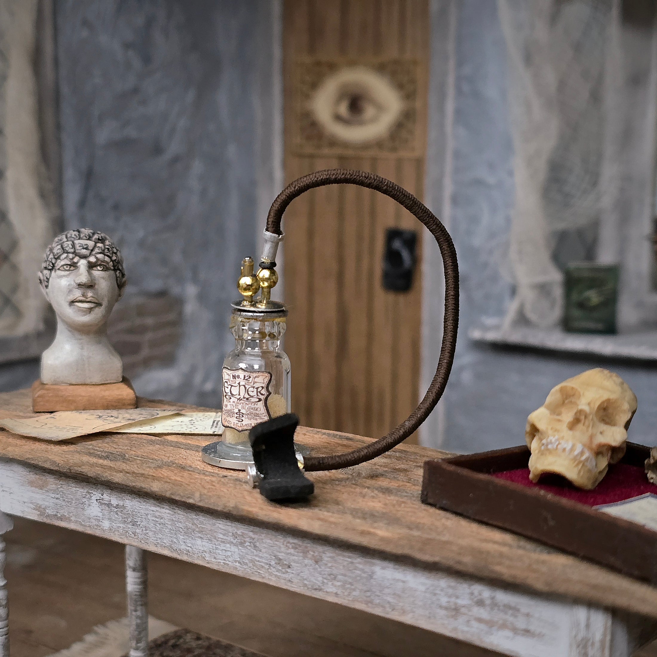Miniature Ether Anesthesia Apparatus by Coursien and Dudley