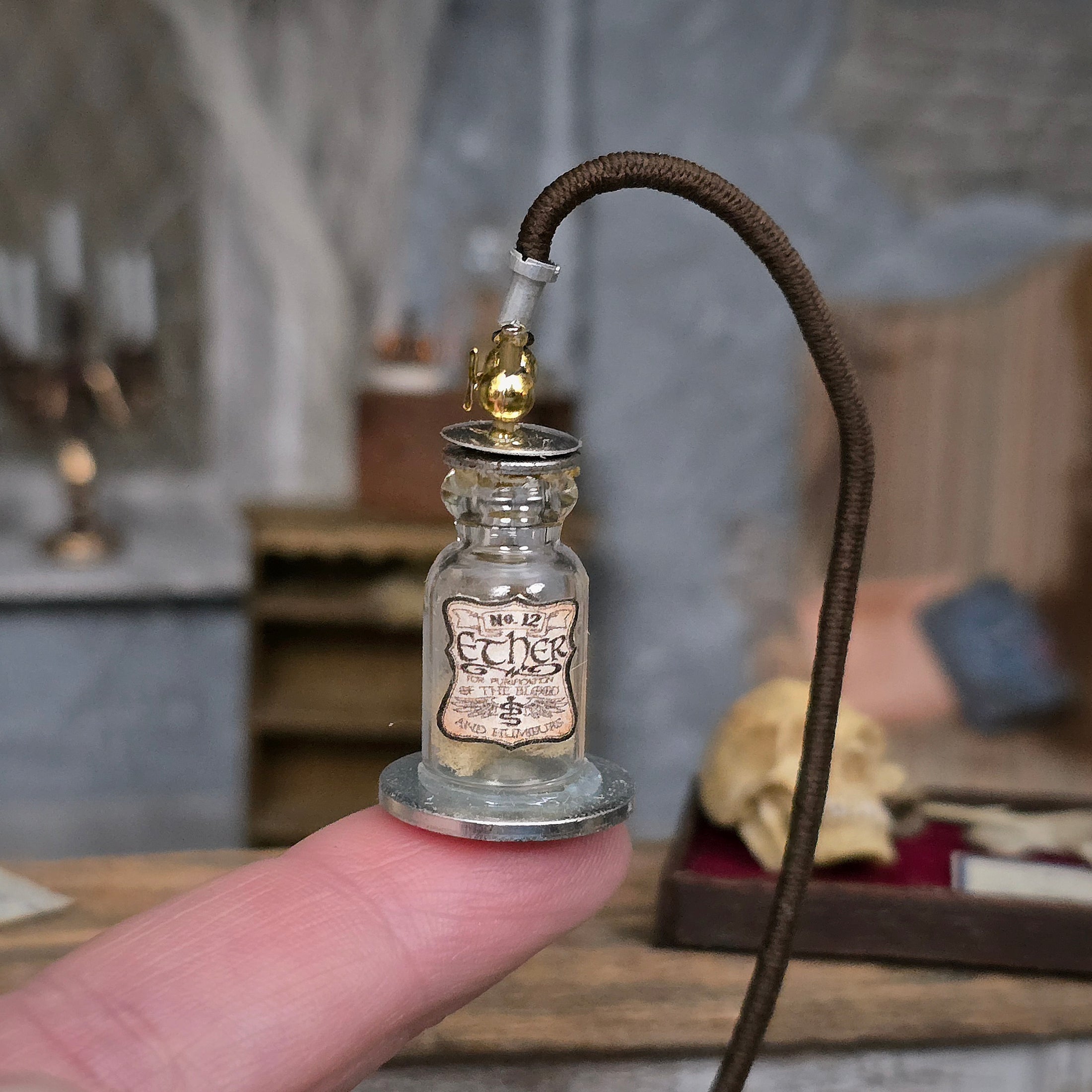 Miniature Ether Anesthesia Apparatus by Coursien and Dudley
