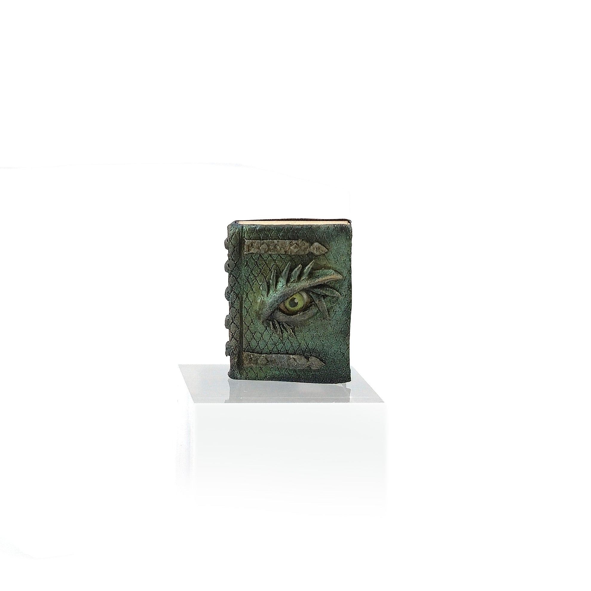 Georgia Marfels Dragon Eye Book Dollhouse Miniature in 1:12 Scale