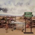 Load image into Gallery viewer, Rare Roswell Area 51 Alien Scene Set by Coursien & Dudley OOAK
