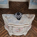 Load image into Gallery viewer, Sun Lemmens Amethyst, Pearl & Rhinestone Wearable Necklace
