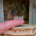 Load image into Gallery viewer, Sun Lemmens Dainty Sterling, Crystal Rhinestone & Pearl Wearable Crown
