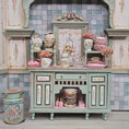 Load image into Gallery viewer, Aida Pravia Hand-Painted Shabby Chic Romantic Kitchen Furniture Set
