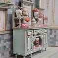 Load image into Gallery viewer, Aida Pravia Hand-Painted Shabby Chic Romantic Kitchen Furniture Set
