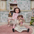 Load image into Gallery viewer, Catherine Muniere Grumpy Little Princess Girl Dollhouse Doll Sculpted Clay
