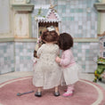 Load image into Gallery viewer, Catherine Muniere Grumpy Little Princess Girl Dollhouse Doll Sculpted Clay
