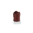Load image into Gallery viewer, Vintage Victorian Leather Hat Box with Floral Fabric Lining 1:12
