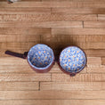 Load image into Gallery viewer, Vintage Victorian Leather Hat Box with Floral Fabric Lining 1:12
