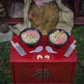 Load image into Gallery viewer, Artisan Ramen Dinner for Two with Chopsticks, Spoons & Fortune Cookies
