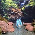 Load image into Gallery viewer, Aleah Klay OOAK Mother & Baby Dragon with Tiny Toy Dragon Fantasy Sculpture
