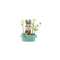 Load image into Gallery viewer, Aleah Klay OOAK Bunny in Garden Basket with Flowers, Ladybugs & Bees

