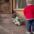 Load image into Gallery viewer, Aleah Klay Dragon Fairy Girl with Pet Ladybugs, Handbag & Polka Dot Dress
