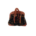 Load image into Gallery viewer, The Doll’s Cobbler Victorian Carpet Bag with Leather Straps & Floral Textile
