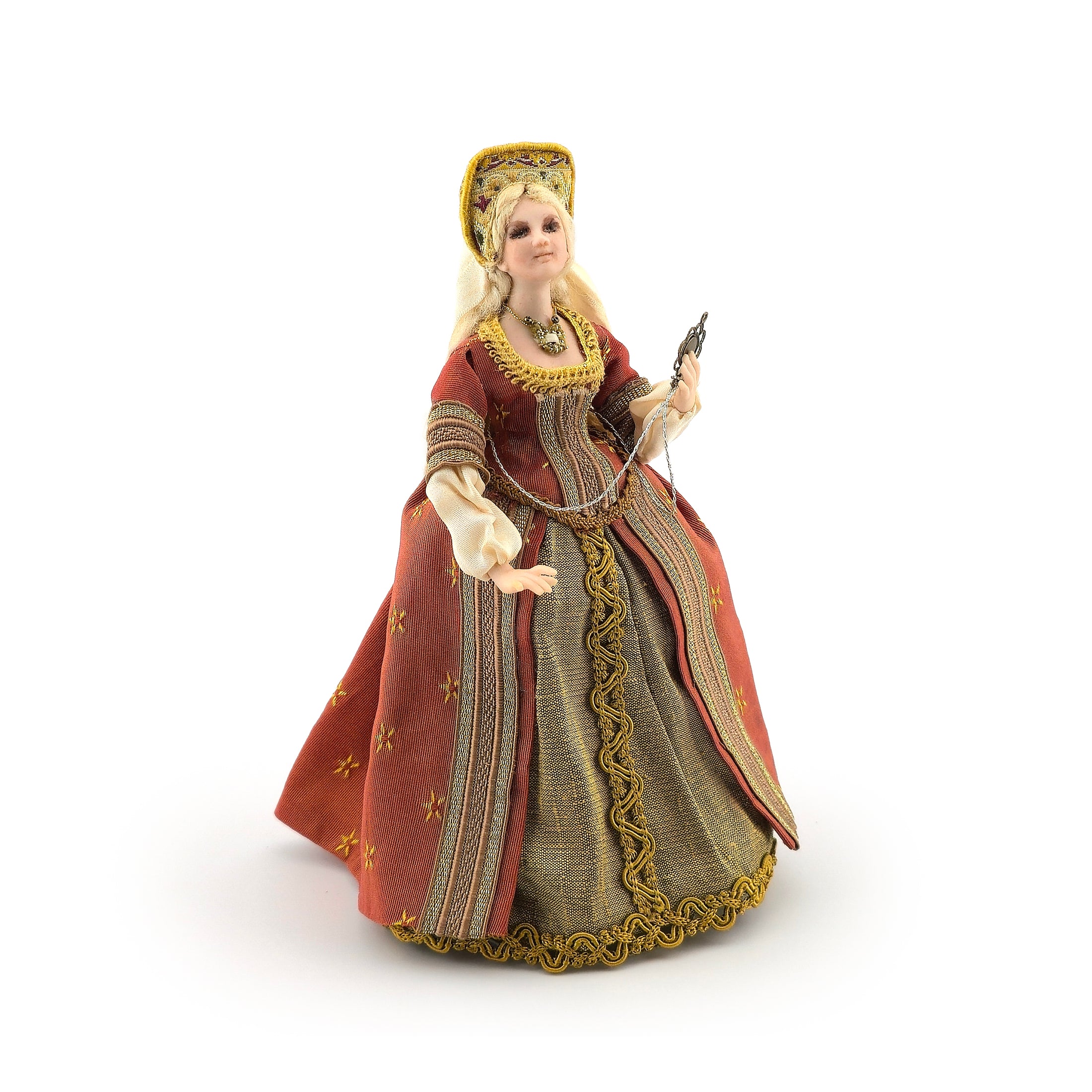 Viola Williams “Lady Elizabeth” OOAK Tudor Lady Porcelain Doll
