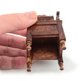 Load image into Gallery viewer, Artisan Carved Tall-Back Tudor Armchair, Signed & Dated 2019
