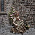 Load image into Gallery viewer, RESERVED FOR GHADA Viola Williams Seated Porcelain Dollhouse Doll

