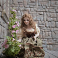 Load image into Gallery viewer, RESERVED FOR GHADA Viola Williams Seated Porcelain Dollhouse Doll
