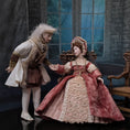 Load image into Gallery viewer, Artisan OOAK Tudor Gentleman Porcelain Dollhouse Doll, Poseable
