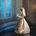 Load image into Gallery viewer, Small Fry by V. Hutchinson Medieval Lady Doll in Jeweled Silk Gown 2002
