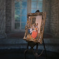 Load image into Gallery viewer, The Girl with a Wine Glass Paul Saltarelli Miniature Oil Painting After Vermeer 2002

