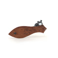 Load image into Gallery viewer, T. Dudley 2003 Tudor Medieval Wall Torch Sconce with Fleur-de-Lis 1:12 Scale
